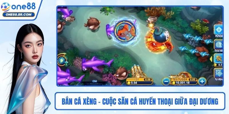 Bắn Cá Xèng - Cuộc Săn Cá Huyền Thoại Giữa Đại Dương Rực Lửa