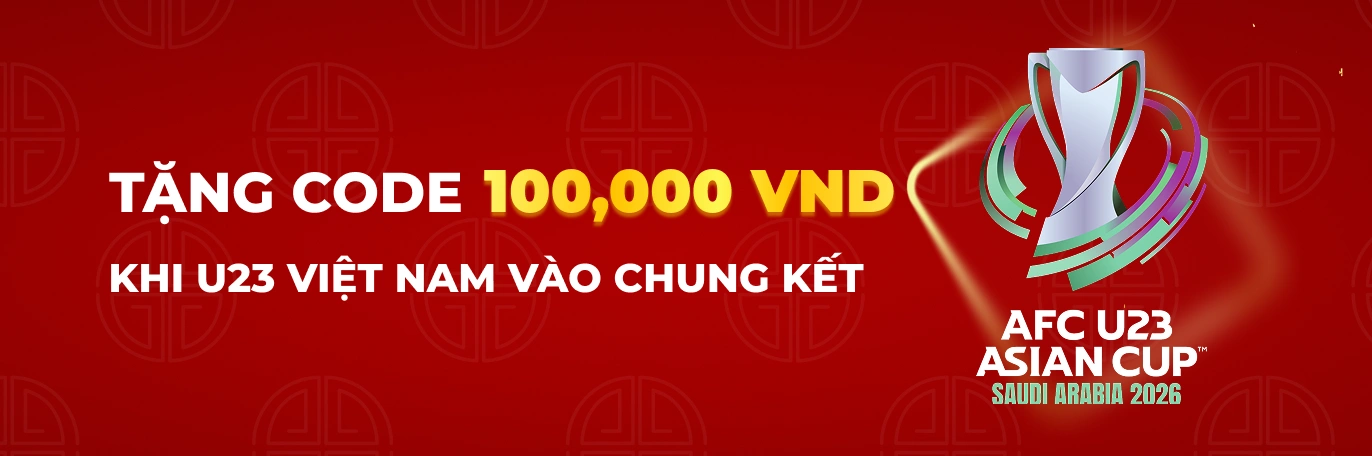 Tặng Code 100.000 VNĐ