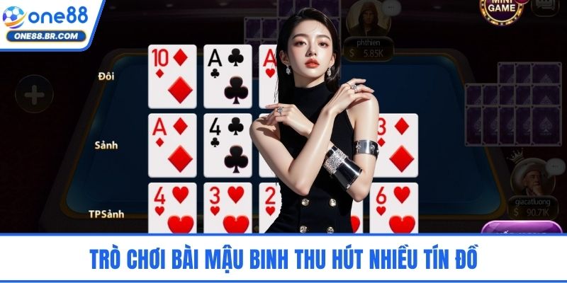 Trò chơi bài mậu binh thu hút nhiều tín đồ